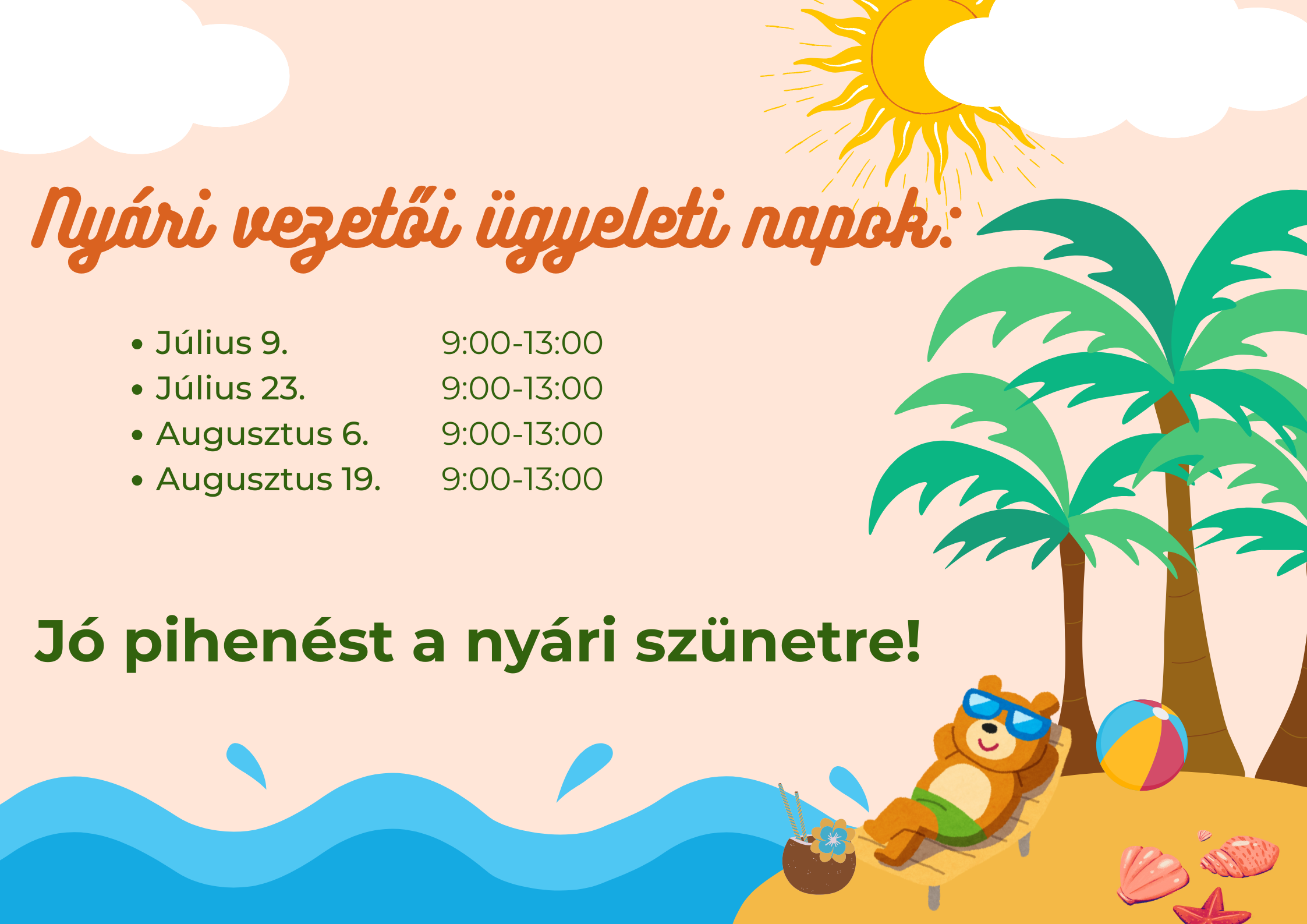 Ugyeleti napok